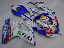 Load image into Gallery viewer, White and Blue Red MOTOREX - GSX-R600 06-07 Fairing Kit -