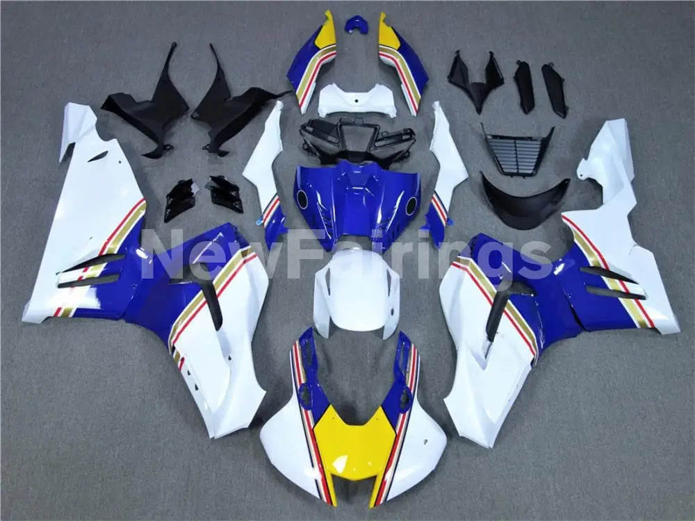 White and Blue Yellow Factory Style - CBR1000RR 20-24