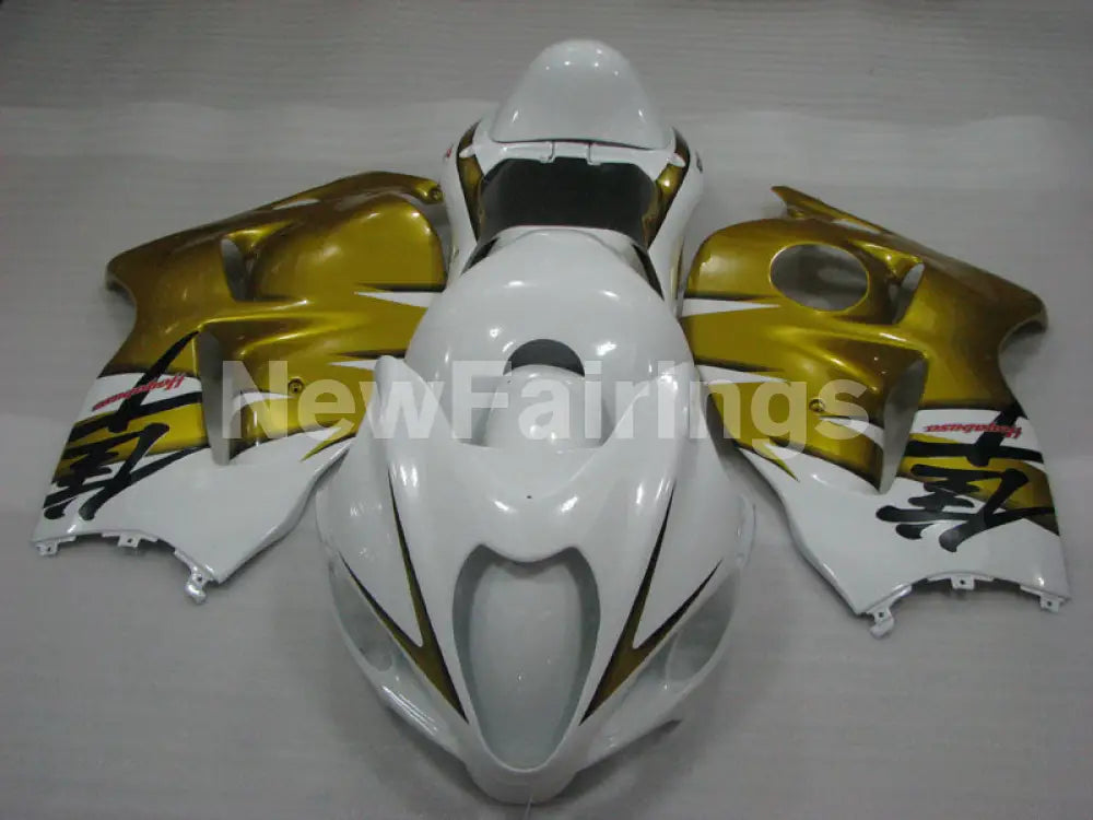 White and Golden Factory Style - GSX1300R Hayabusa 99-07