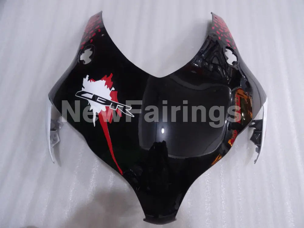 White and Red Black Motorcycle - CBR1000RR 08-11 Fairing Kit