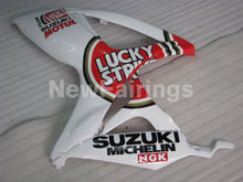 Load image into Gallery viewer, White and Red Lucky Strike - GSX-R600 06-07 Fairing Kit -