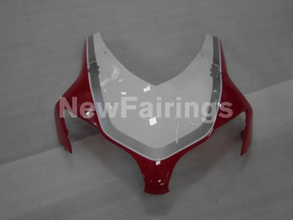 White and Red Silver No decals - CBR1000RR 08-11 Fairing Kit