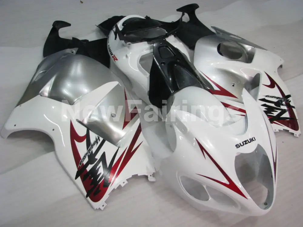 White and Silver Wine red Factory Style - GSX1300R Hayabusa