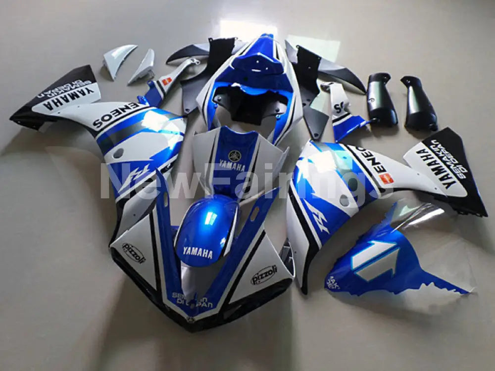 White Blue Black ENEOS - YZF-R1 12-14 Fairing Kit