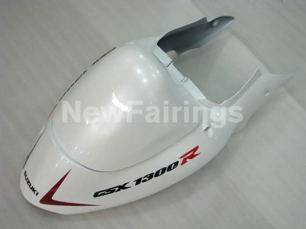 White Silver and Wine red Factory Style - GSX1300R Hayabusa