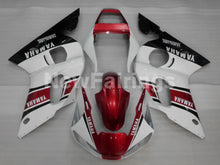 Load image into Gallery viewer, Wine Red and White Black Factory Style - YZF-R6 98-02 Fairing Kit Vehicles &amp; Parts &gt; Vehicle Parts &amp; Accessories &gt;